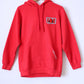 Custom FMC Demin Patch Red Hoodie