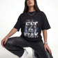 Fit As F£&K Oversized Black T-Shirt