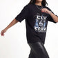 Fit As F£&K Oversized Black T-Shirt