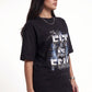 Fit As F£&K Oversized Black T-Shirt