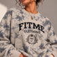 FitMe Clothing Tie Dye Heavyweight Stone Sweater