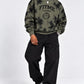 FitMe Clothing Tie Dye Heavyweight Military Green Sweater