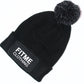 FitMe Pom Beanie – Limited Winter Drop (Black)