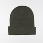 Olive Green Logo Patch Beanie