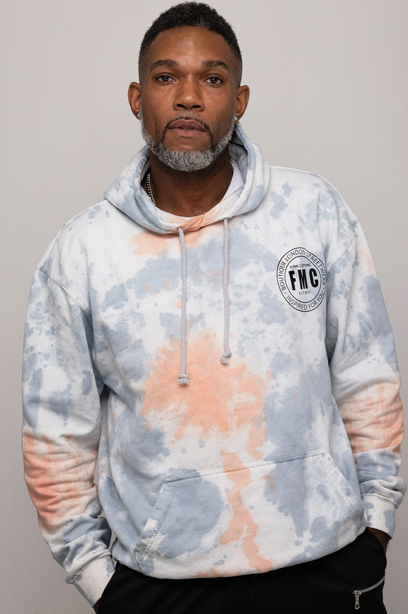 Obey tie deals dye hoodie