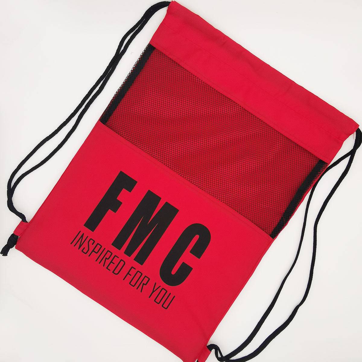 Red FMC Mesh Gymsac - FitMe Clothing