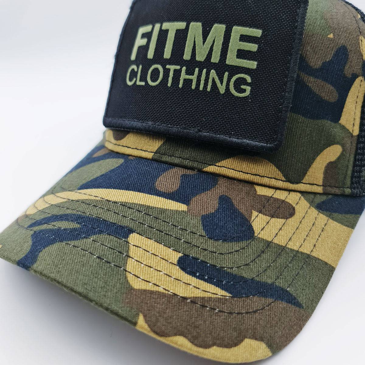 Camo Snapback Patch Trucker Cap - FitMe Clothing