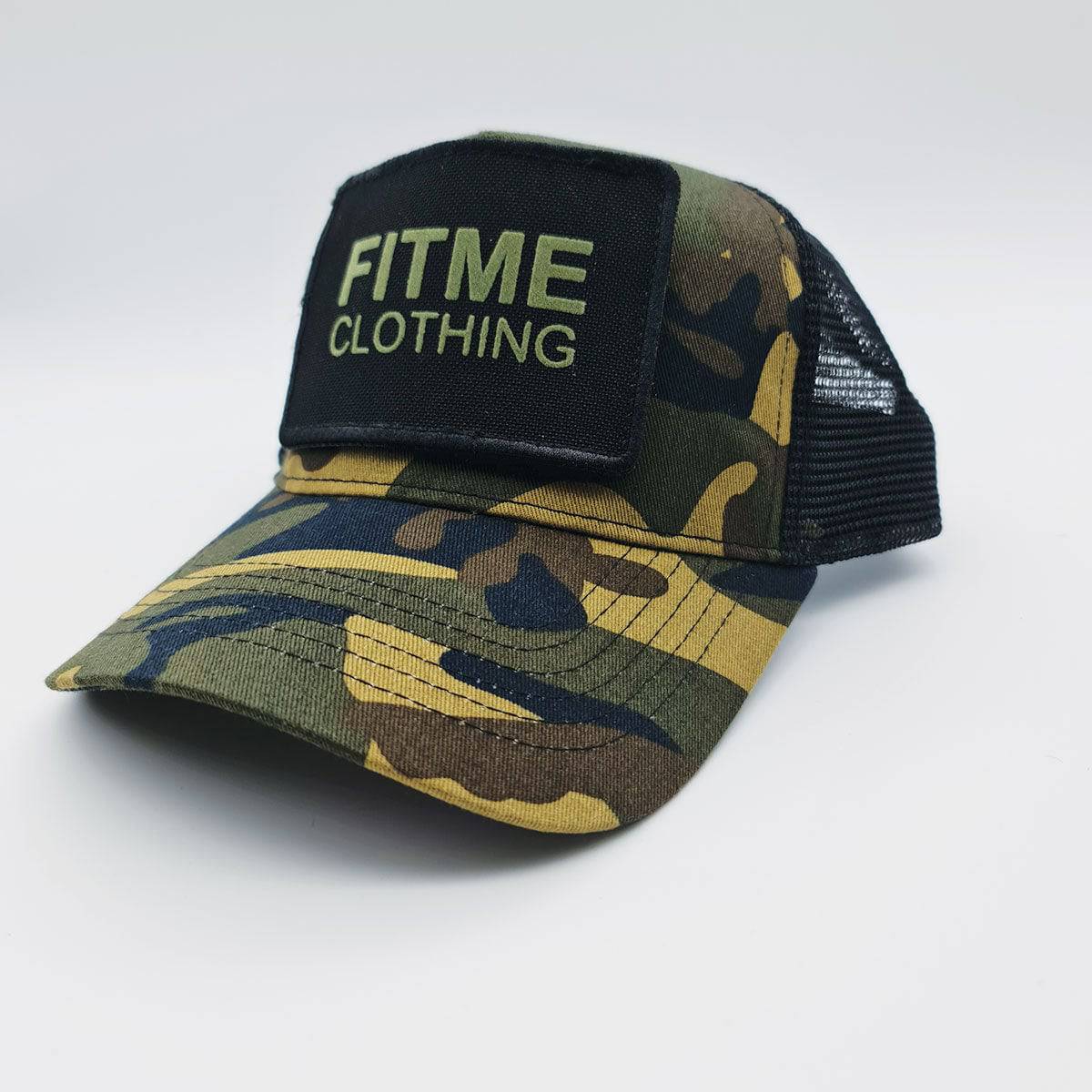 Camo Snapback Patch Trucker Cap - FitMe Clothing