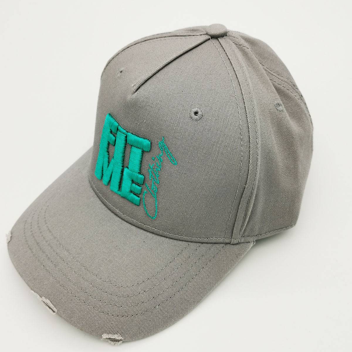 Distressed Grey Cap - FitMe Clothing