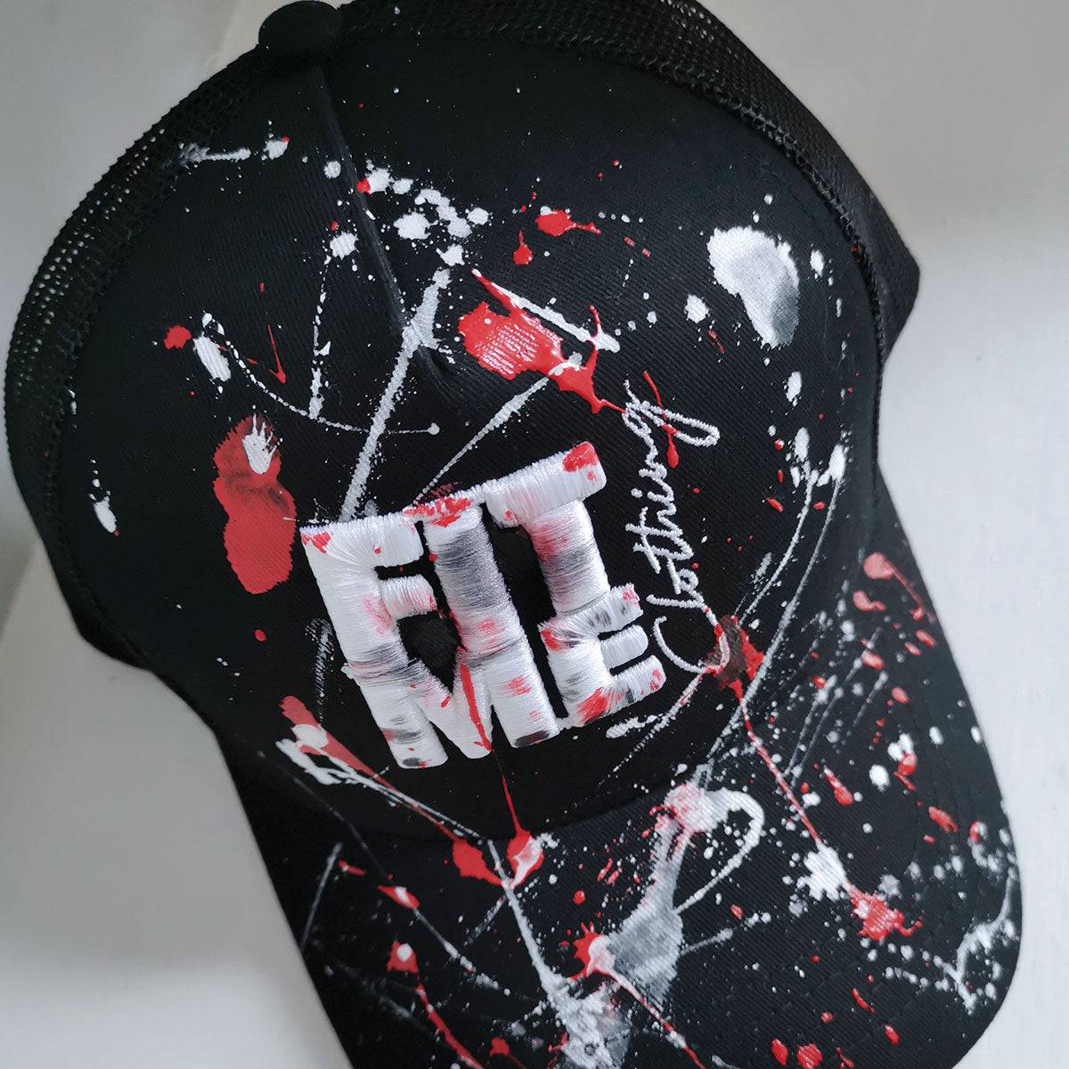 Custom FitMe Splash Trucker Cap - FitMe Clothing