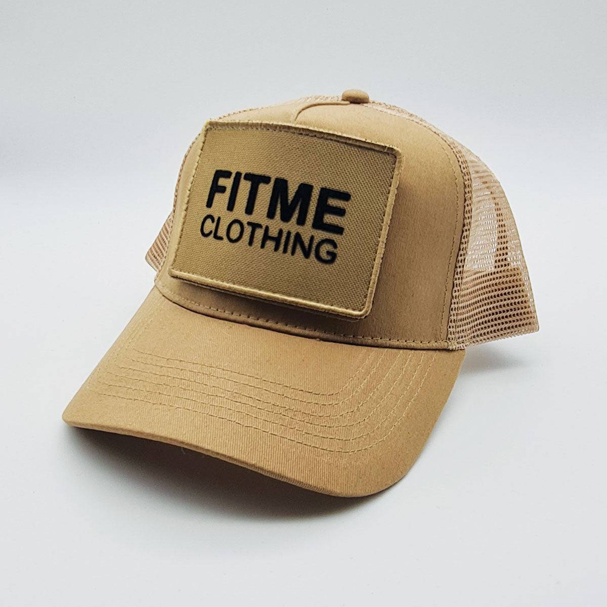 Sand Snapback Patch Trucker Cap - FitMe Clothing