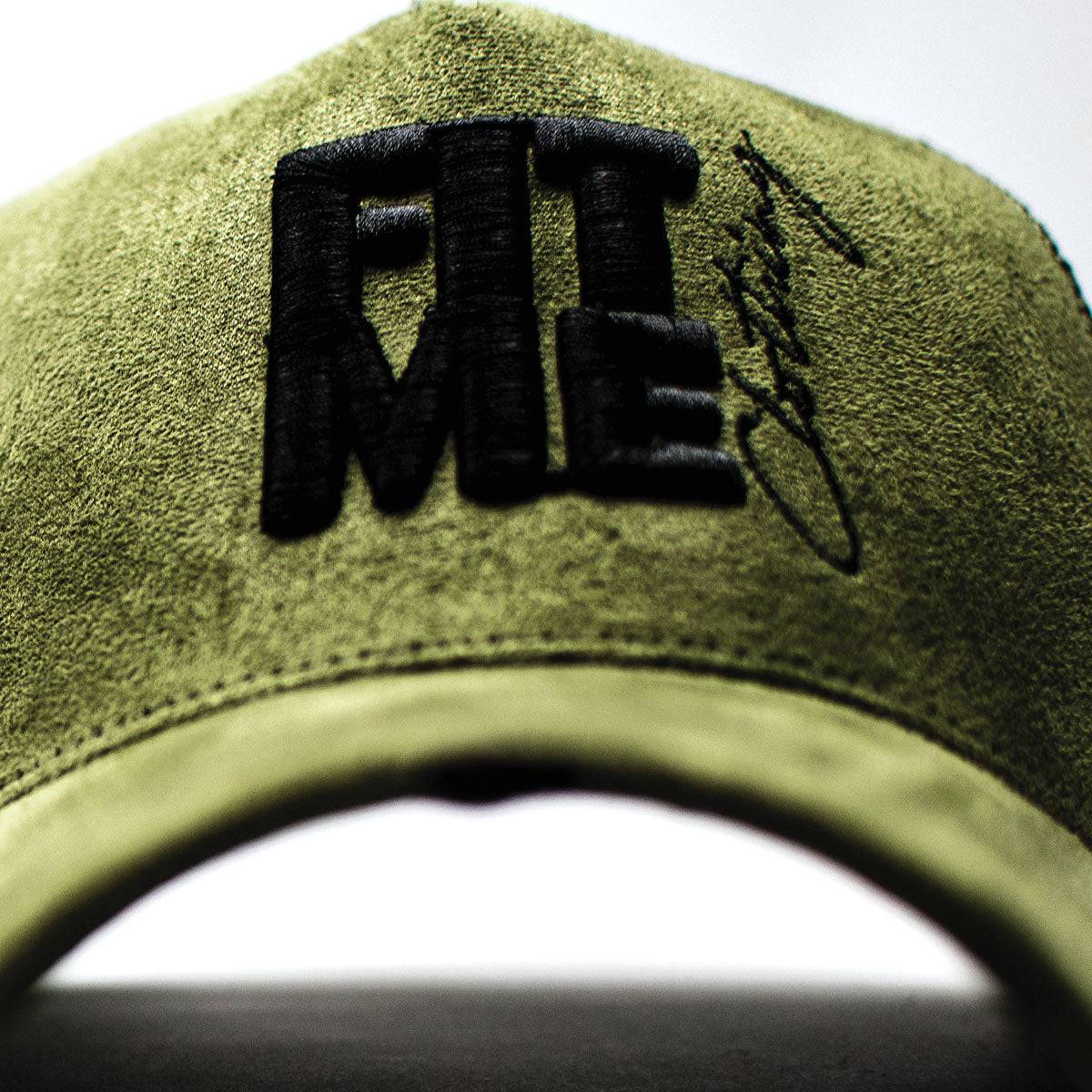 Green Suede Trucker Cap | FitMe Clothing - FitMe Clothing