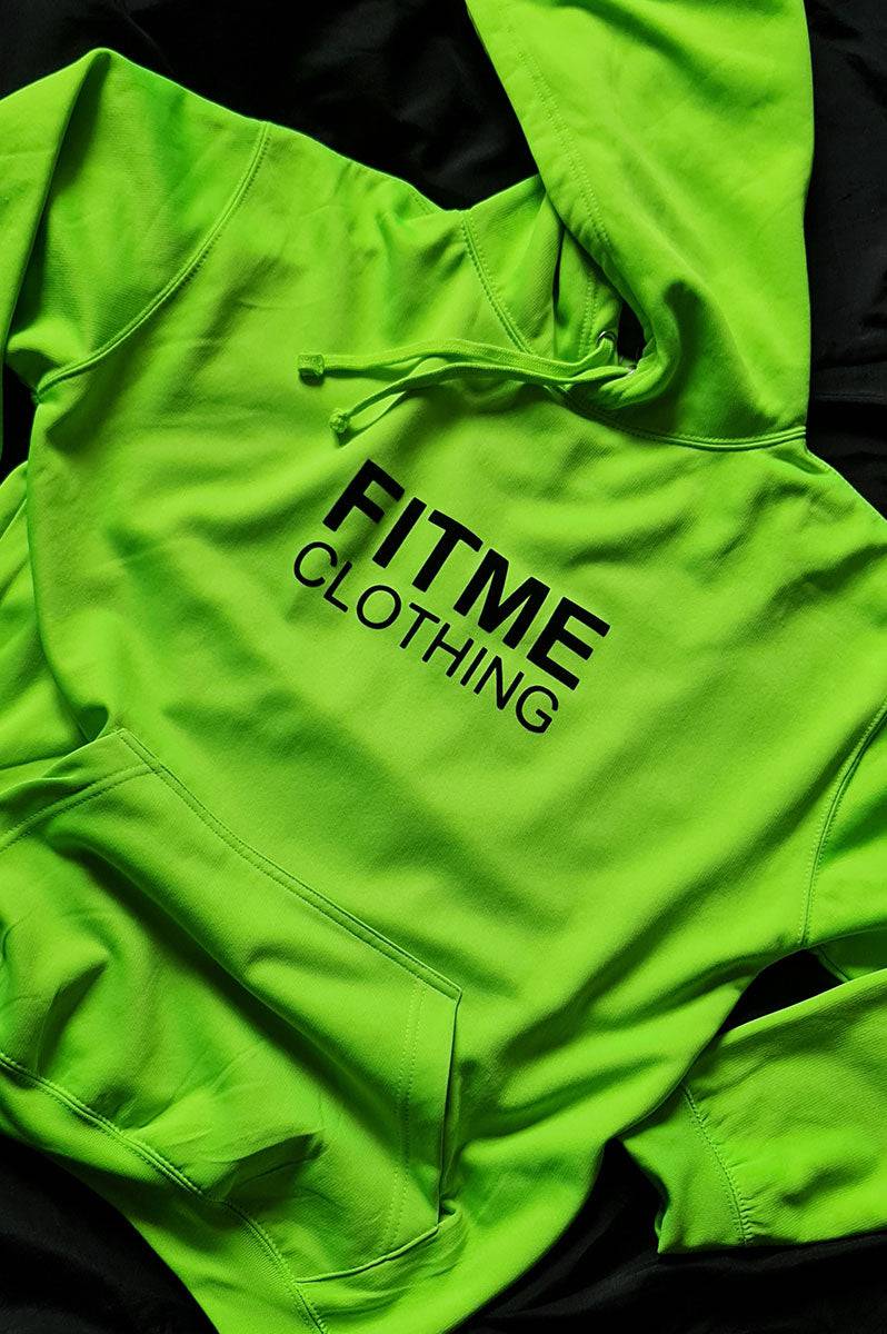 Green Neon Inspired Hoodie - FitMe Clothing