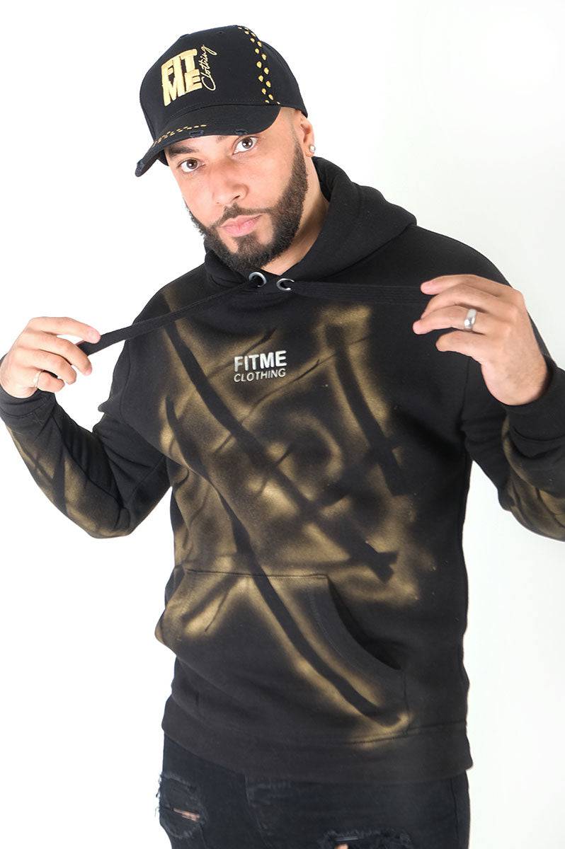 Impact 'Inspired' Black Custom Hoodie - FitMe Clothing