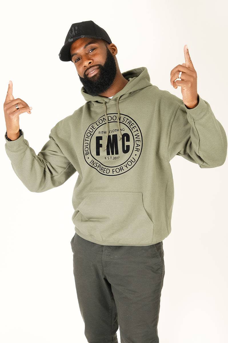 Military Green Inspired Hoodie - FitMe Clothing