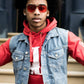 FMC Custom Flock Sleeveless Denim Jacket - FitMe Clothing