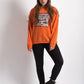 Unisex 'I Can See' Orange Sweater - FitMe Clothing