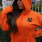Unisex Logo Orange Hoodie - FitMe Clothing