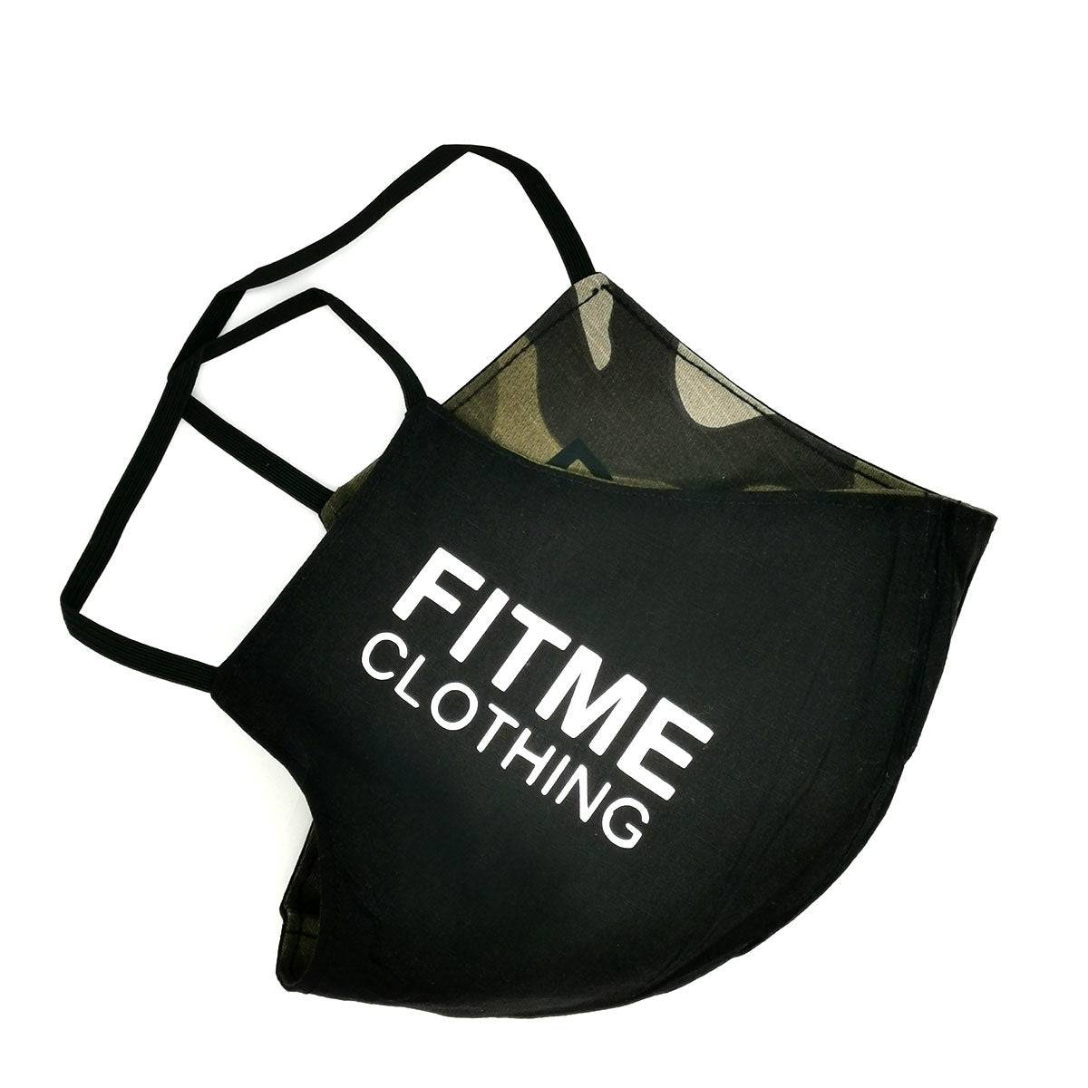 Reversible Camouflage Cotton Face Covering - FitMe Clothing