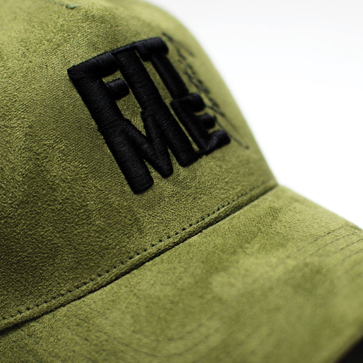 Green Suede Trucker Cap | FitMe Clothing - FitMe Clothing