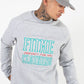 Grey Embroidery FitMe Clothing Inspired Sweater - FitMe Clothing