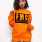 Unisex FMC Orange Sweater - FitMe Clothing