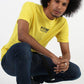 Black Splash Organic Yellow T-Shirt - FitMe Clothing