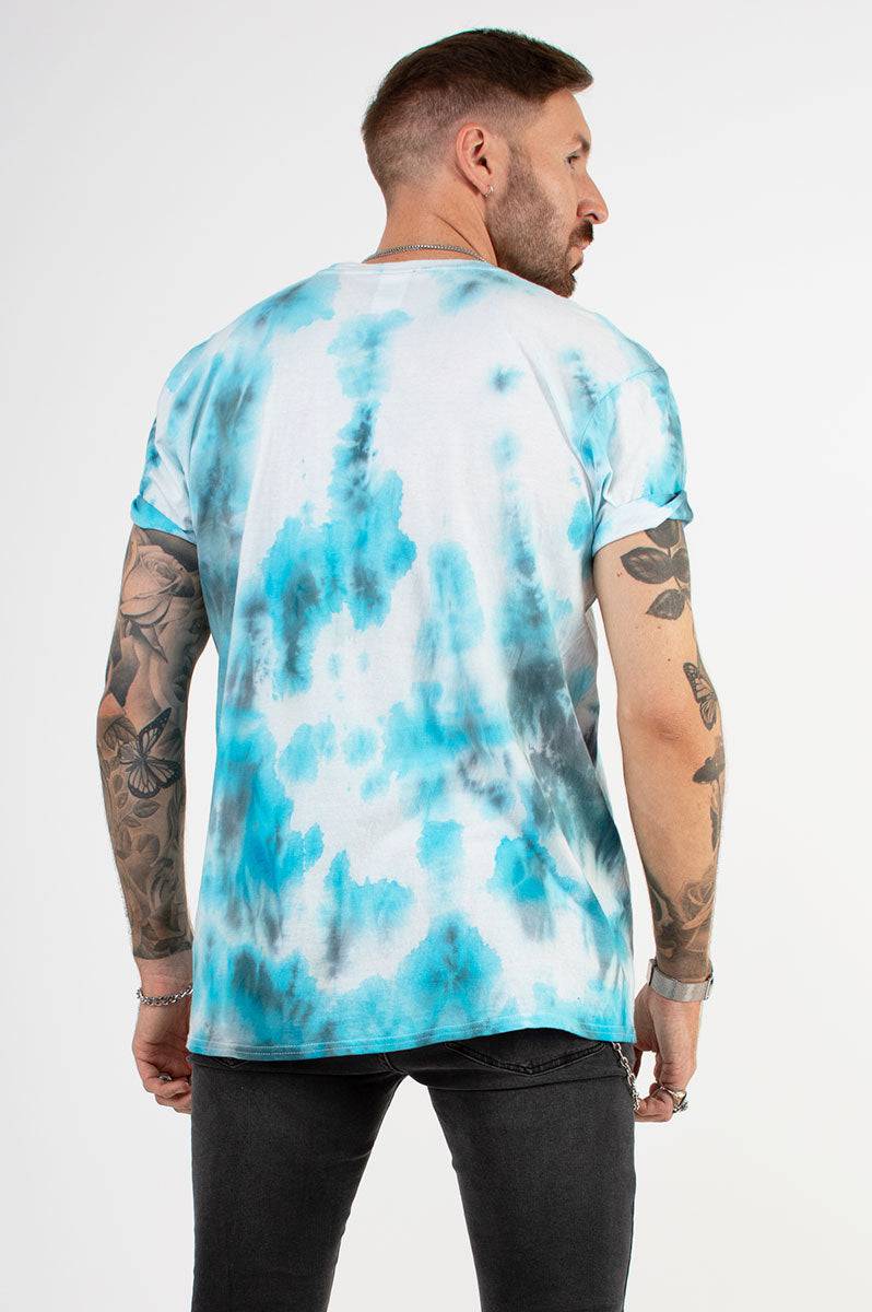 Turquoise Tie Dye T-Shirt - FitMe Clothing